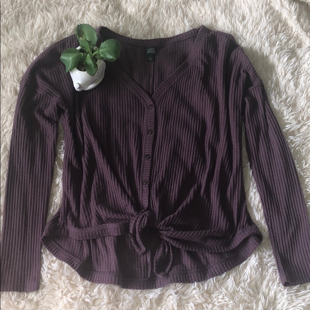 Wild fable waffle knit top - Picture 1 of 3
